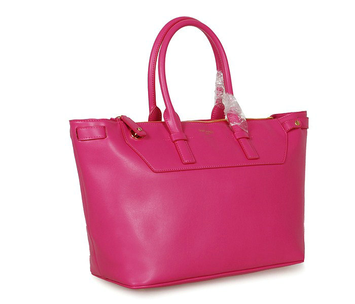 1:1 YSL classic tote bag 8339 rosered - Click Image to Close